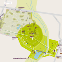 Kienbergpark: Parkplan